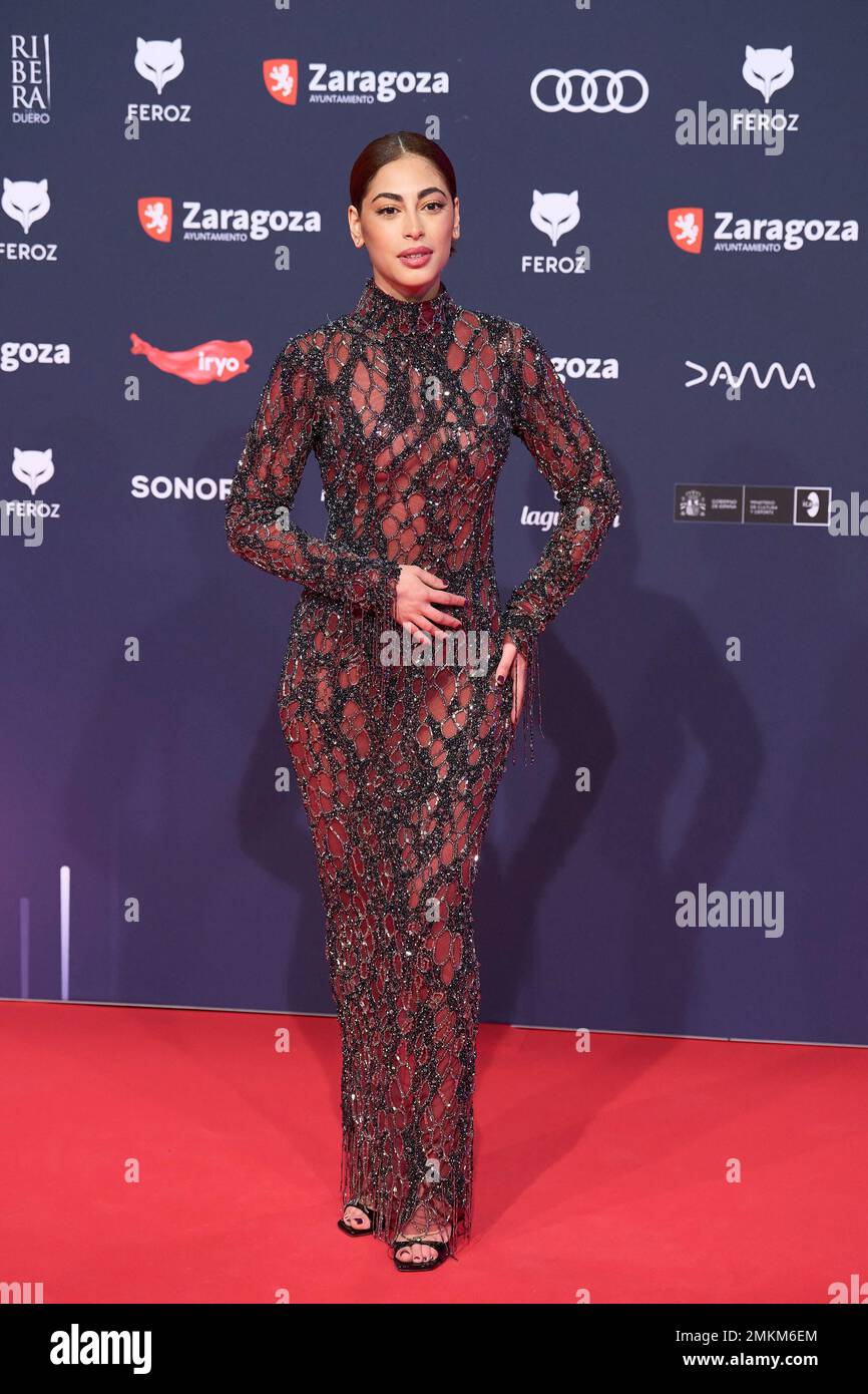Mina El Hammani attends Feroz Awards 2023 - Red Carpet at Auditorium on