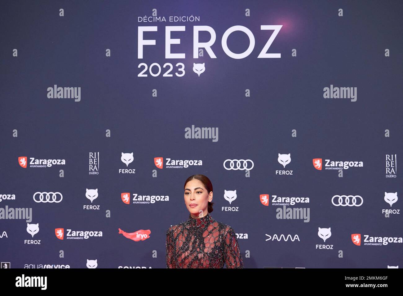 Mina El Hammani attends Feroz Awards 2023 - Red Carpet at Auditorium on