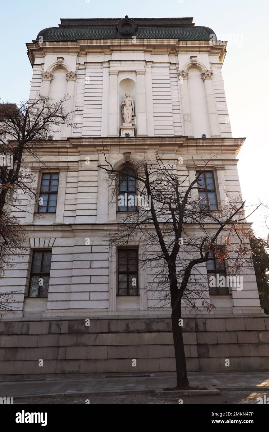 Building of The National Gallery for Foreign Art Sofia, Bulgaria. National Gallery Of Foreign Art in Sofia, Bulgaria Stock Photo