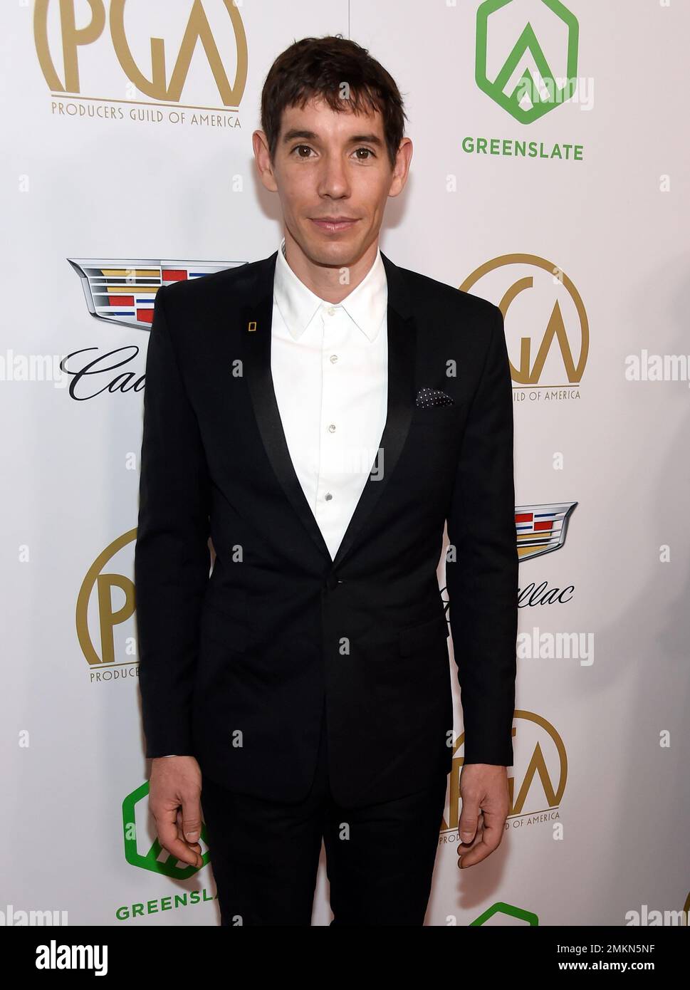 Alex Honnold arrives at the Producers Guild Awards on Saturday, Jan. 19 ...
