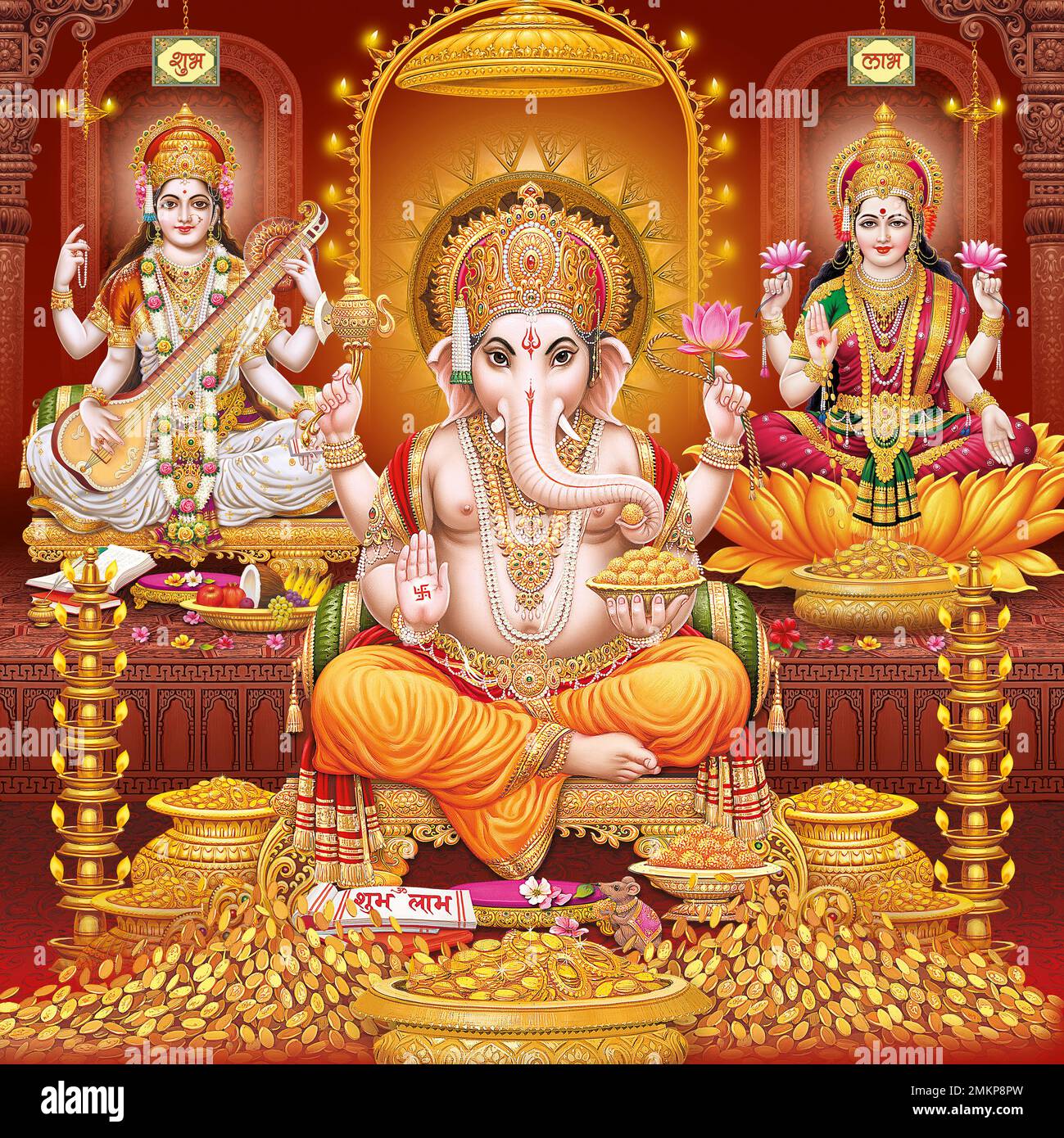 Lord Ganesh Godess Laxmi Diwali Pooja Stock Photo Alamy lord-ganesh-godess-laxmi-diwali-pooja-stock-photo-alamy