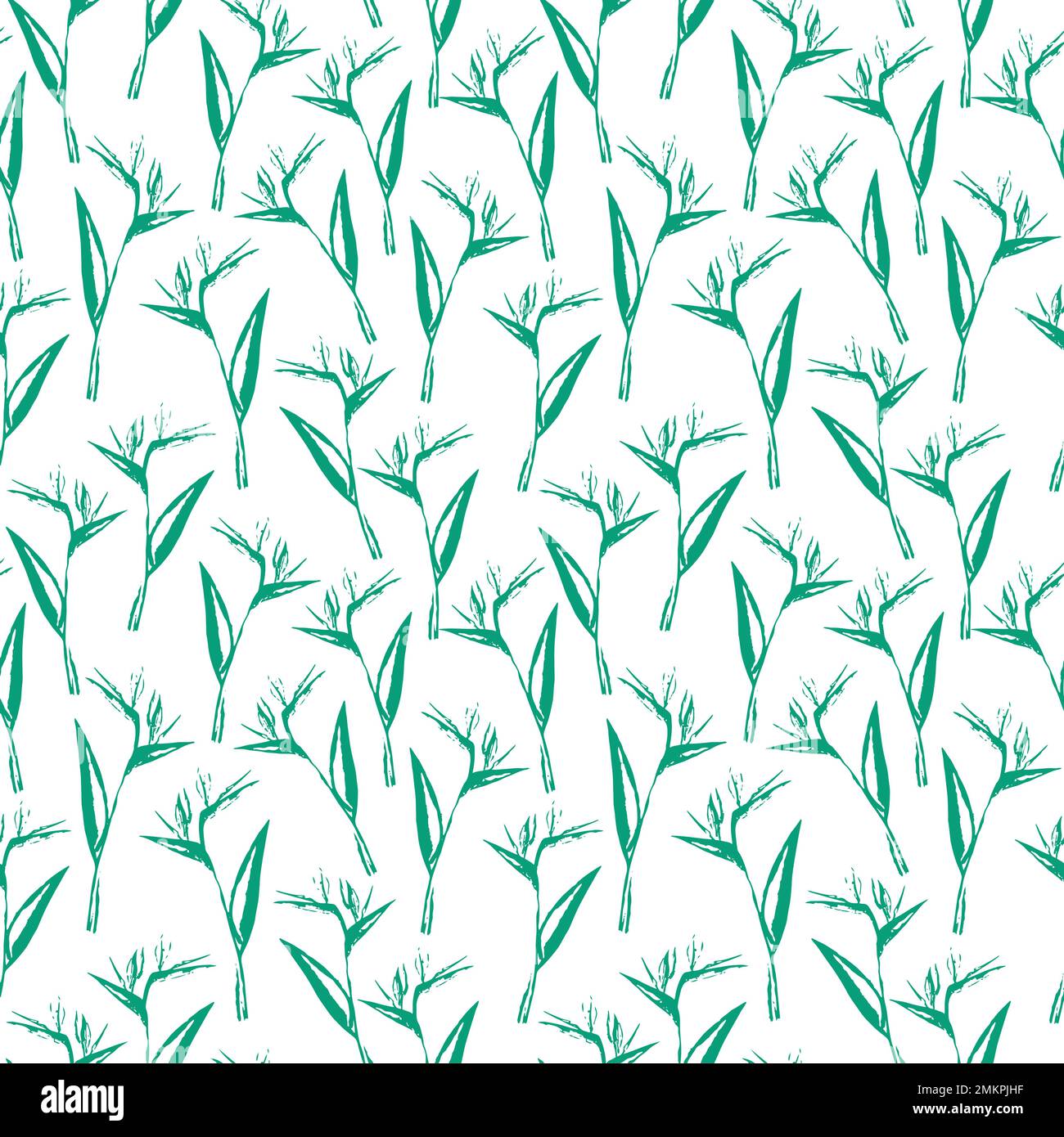 Vector flower seamless pattern Stock Vector Image & Art - Alamy