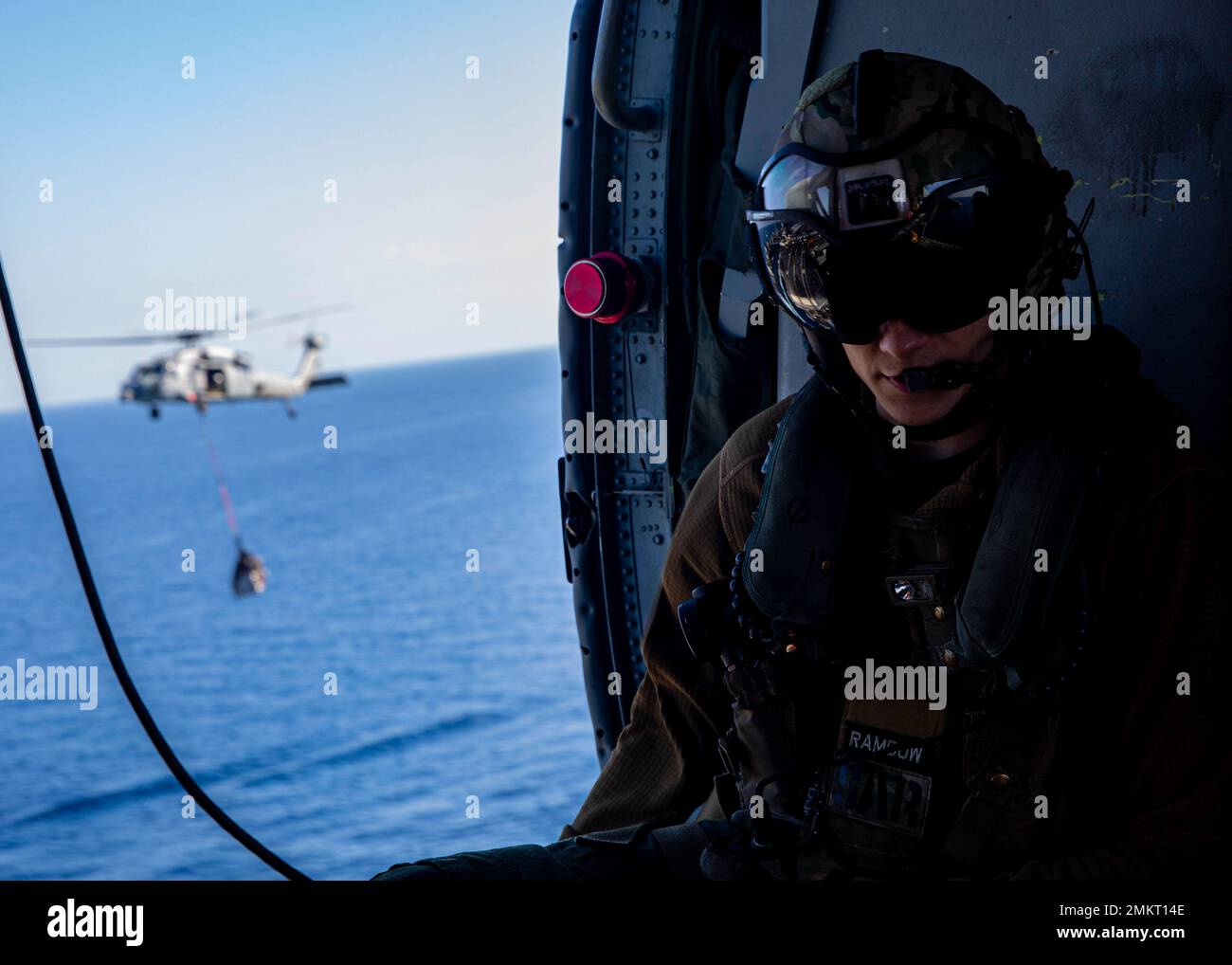 220911-N-YD731-1799 ADRIATIC SEA (Sep. 11, 2022) Naval Air Crewman ...