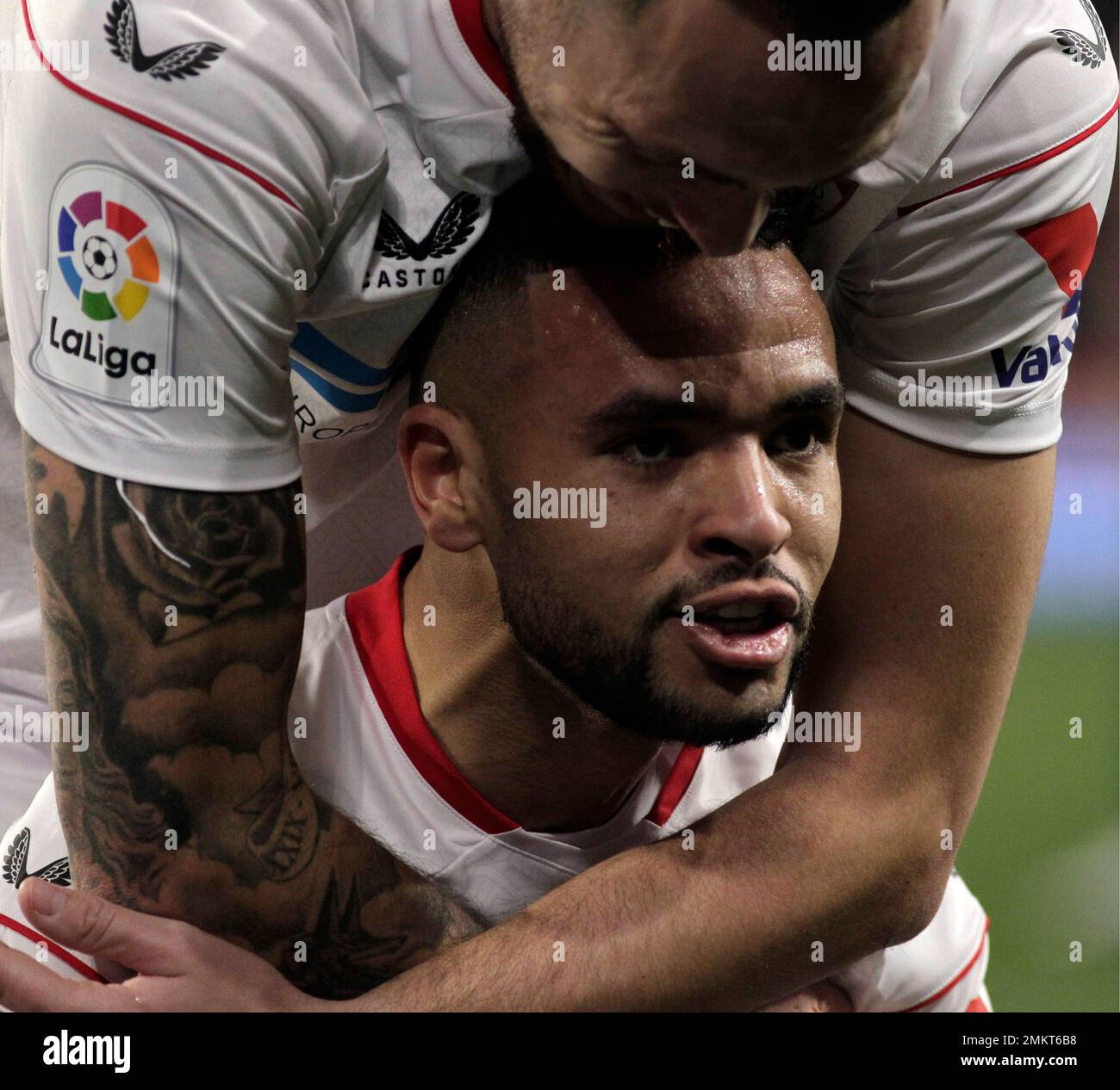 Spanish la Liga soccer match Sevilla vs Elche at Ramon Sanchez Pizjuan 