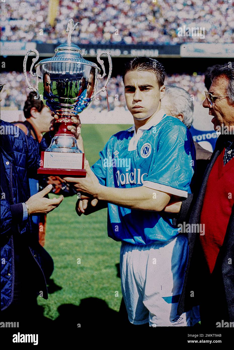 Fabio Cannavaro (Napoli) ; ; 1993 1994 - Football : italian championship 1993 1994 ; ; ; Italy. ;;( photo by aicfoto)(ITALY) [0855] Stock Photo