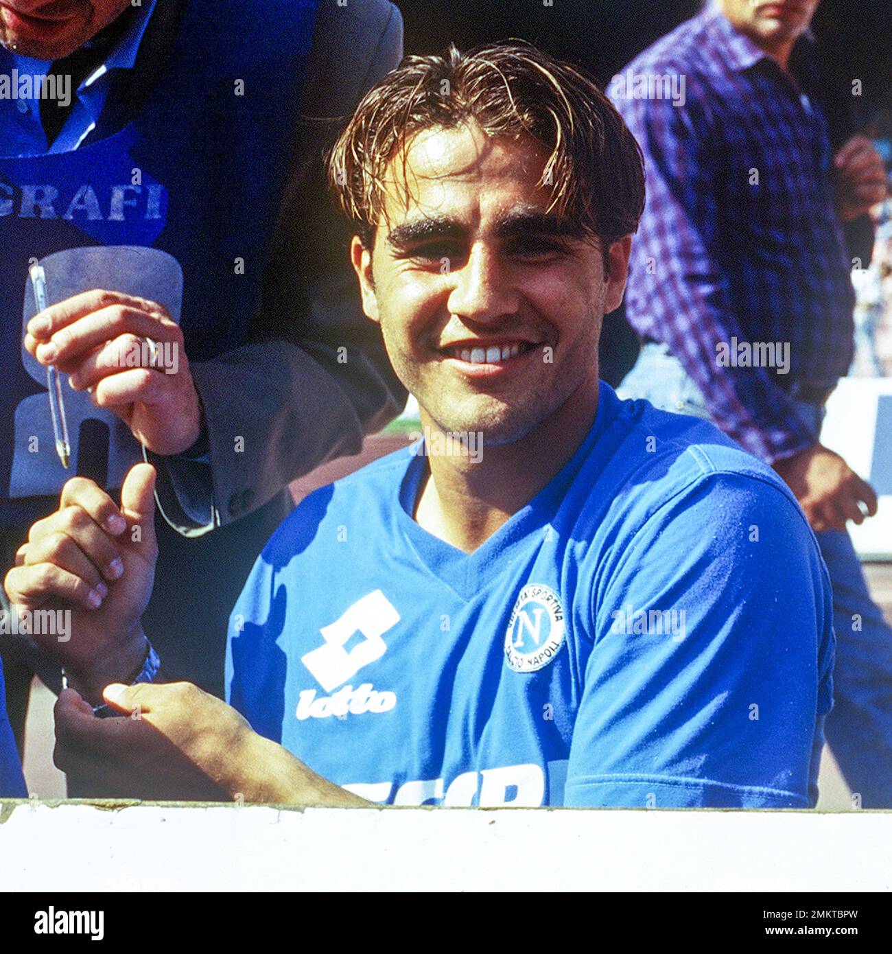 Fabio Cannavaro (Napoli) ; ; 1994 1995 - Football : italian championship 1994 1995 ; ; ; Italy. ;;( photo by aicfoto)(ITALY) [0855] Stock Photo