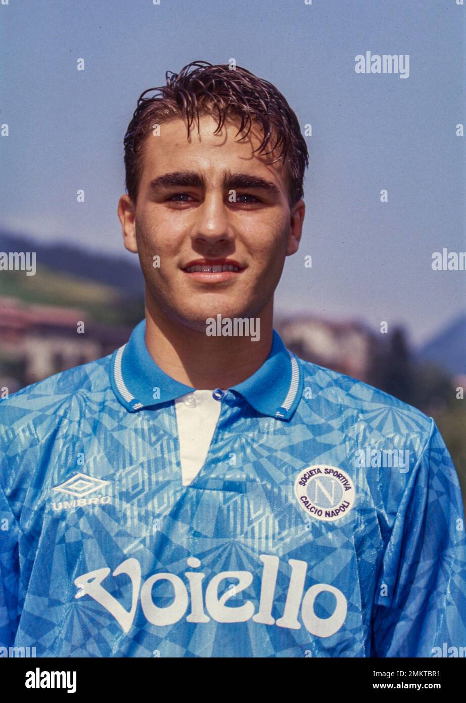 Fabio Cannavaro (Napoli) ; ; 1993 1994 - Football : italian championship 1993 1994 ; ; ; Italy. ;;( photo by aicfoto)(ITALY) [0855] Stock Photo