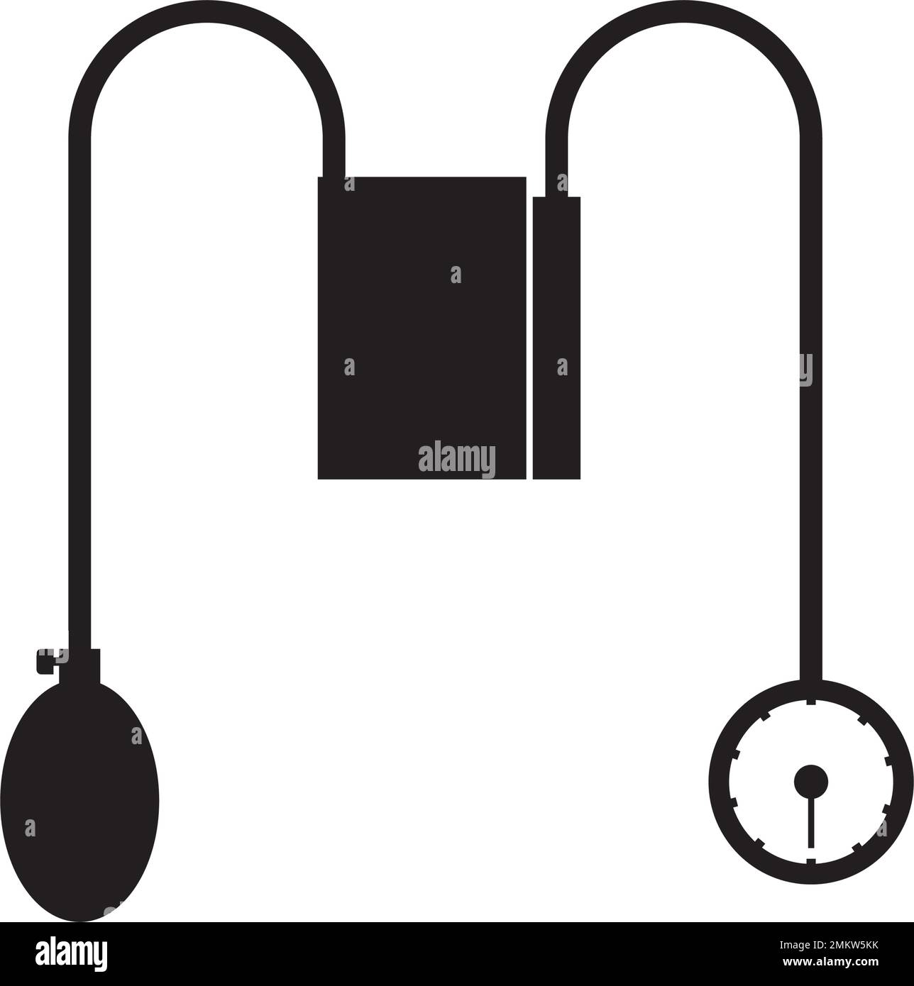 Blood Pressure equipment logo,vector illustration design template. Stock Vector