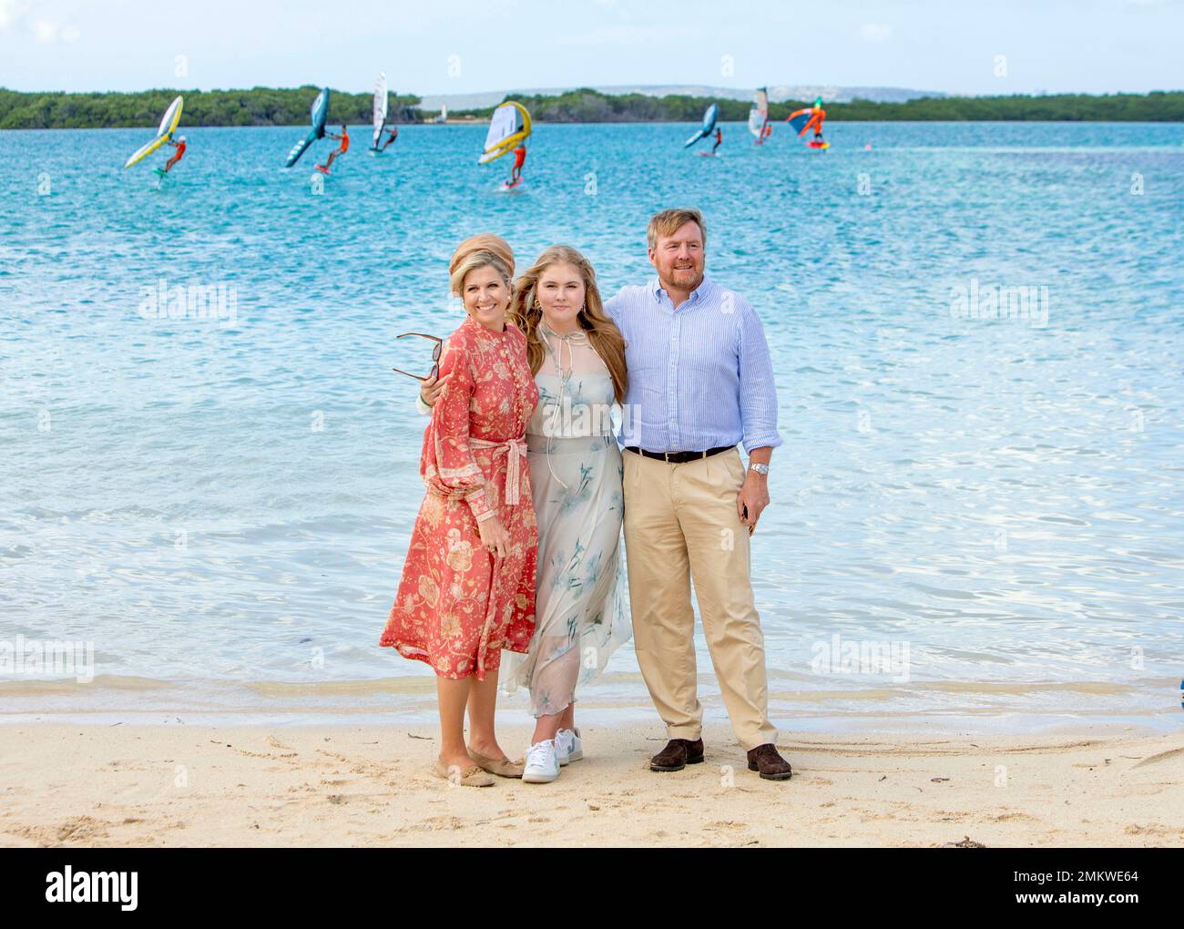 King Willem-Alexander, Queen Maxima and Princess Amalia of The ...