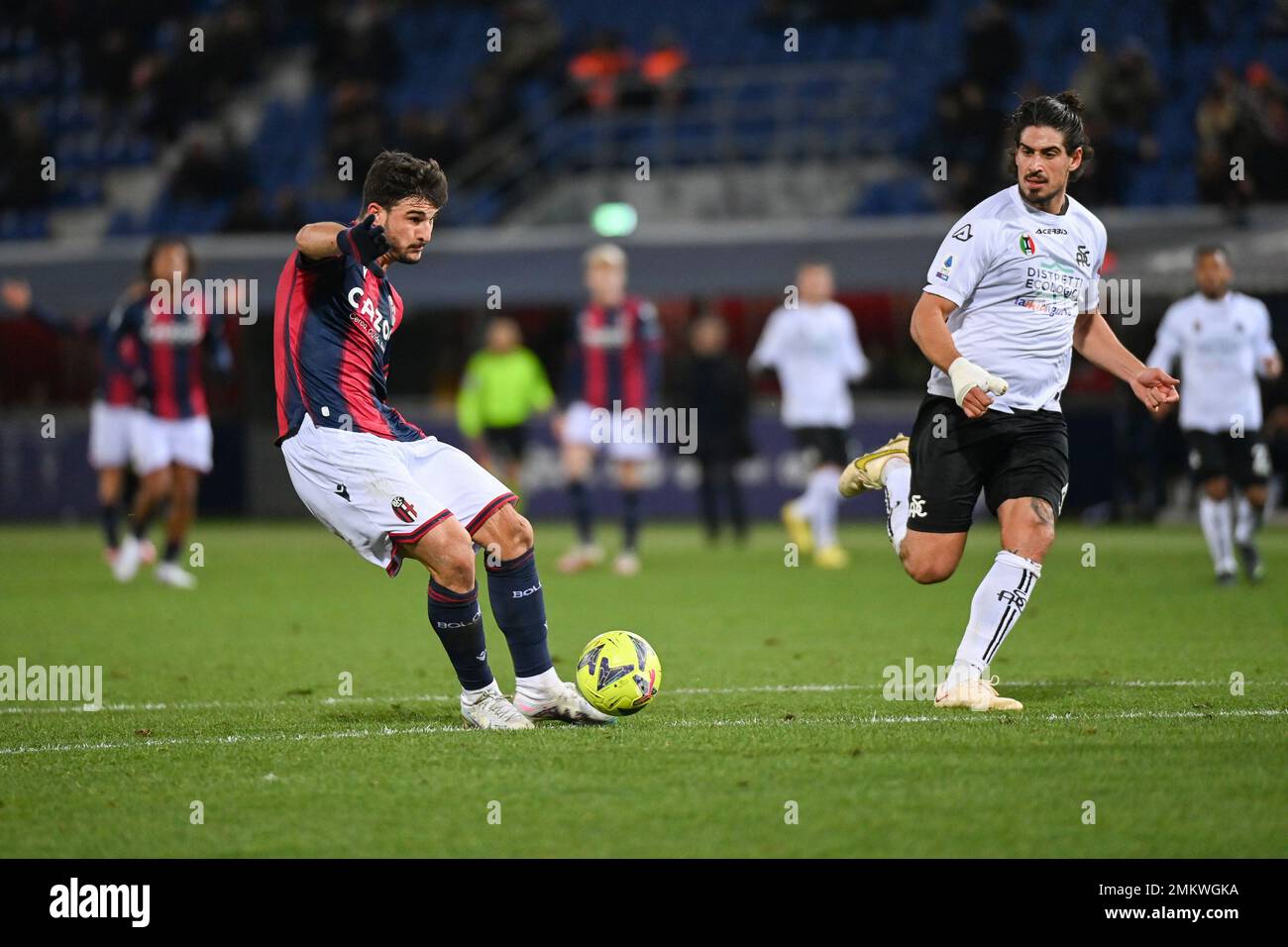 Renato Dall'Ara stadium, Bologna, Italy, January 27, 2023, Riccardo