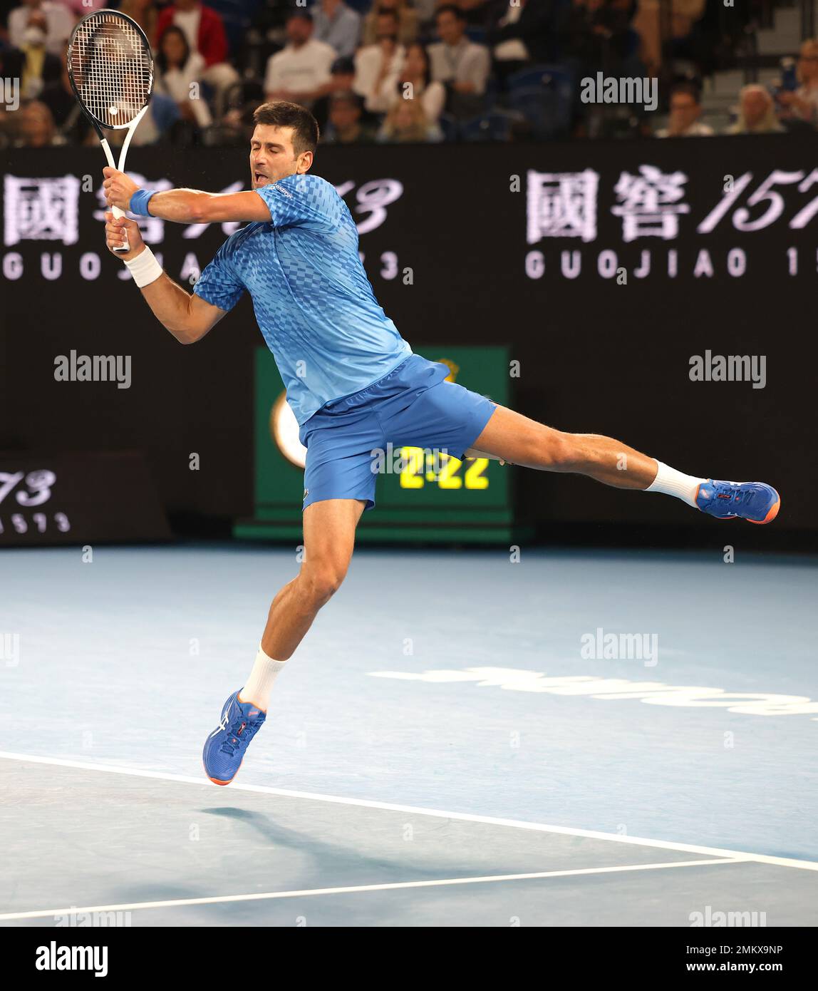 Djokovic australian open 2023 hi-res stock photography and images