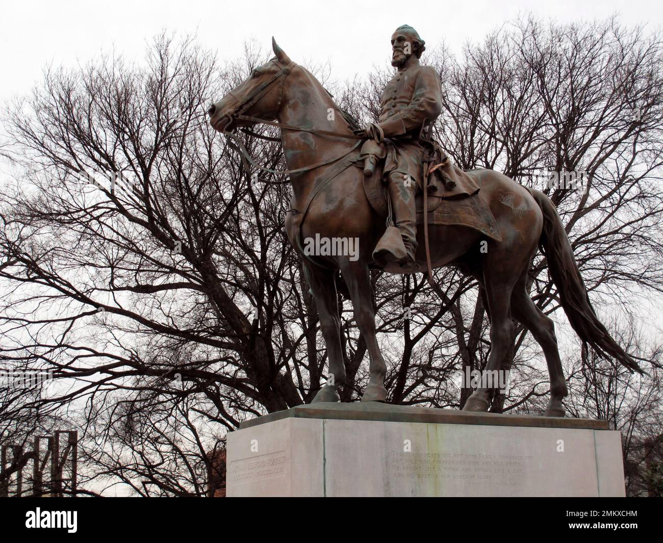 FILE In this Feb. 6, 2013, file photo, a statue of Nathan Bedford