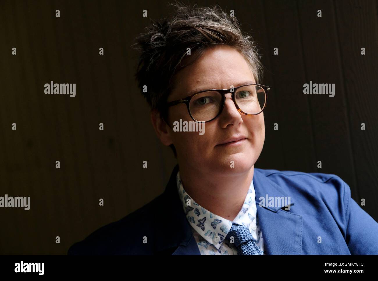 In this Dec. 10, 2018 photo, Australian comedian Hannah Gadsby poses