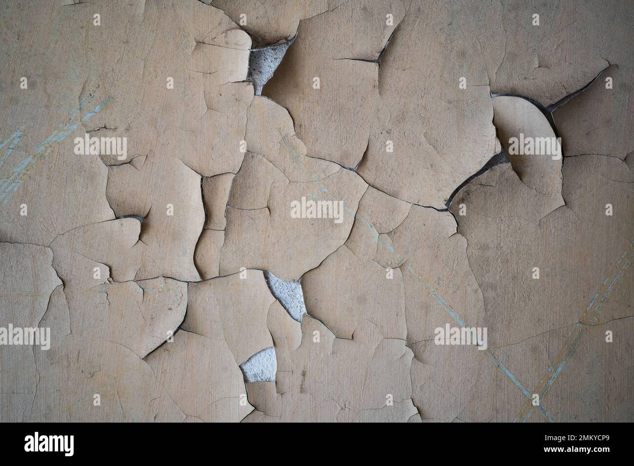 closeup texture cracked wall paint Stock Photo - Alamy