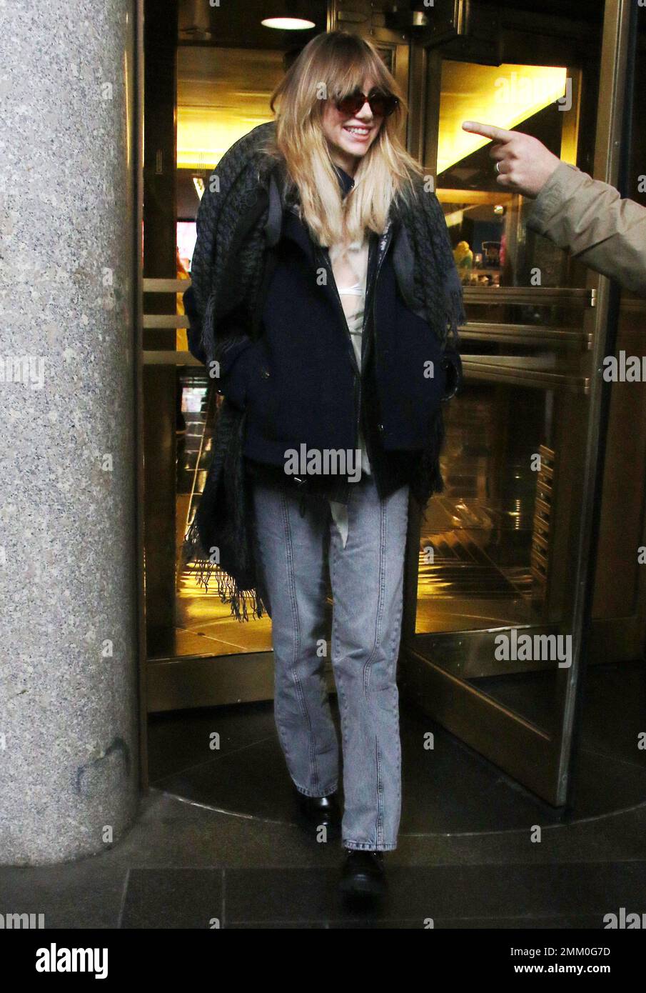 Suki Waterhouse signing of Mike Teeth at Rough Trade Rockefeller Center