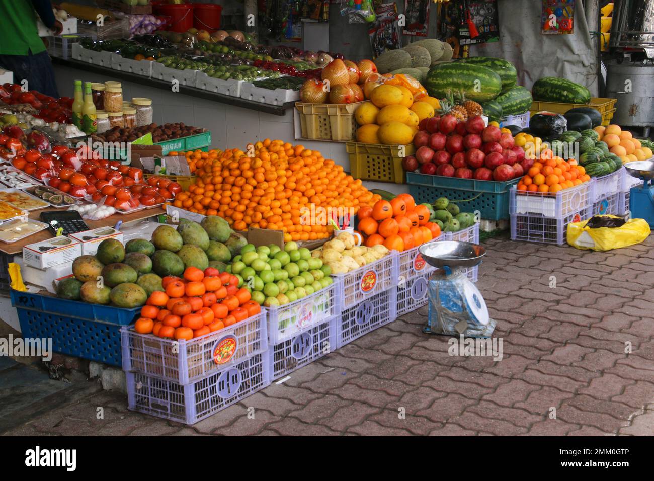 Fruit and vegetable market, Sharjah, Dubai, UAE Stock Photo Alamy