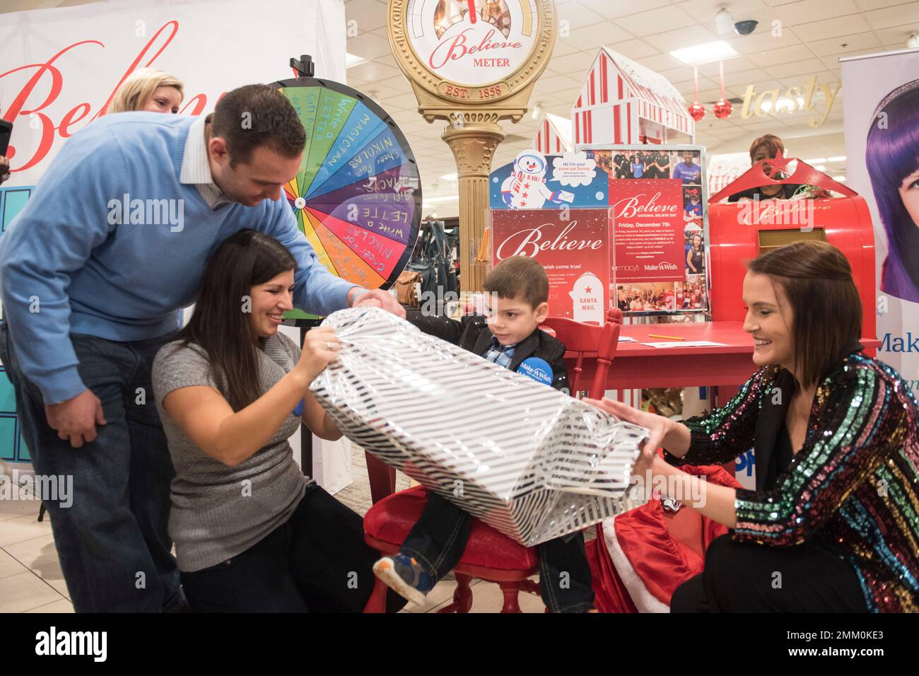 IMAGE DISTRIBUTED FOR MACY'S Wish Kid Nikolas, 4, whose wish is to