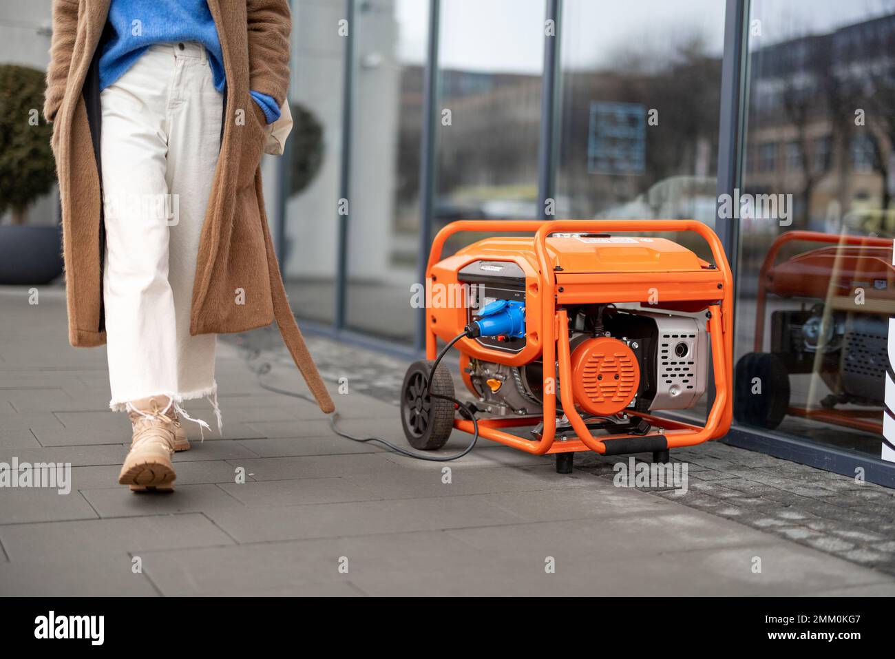 Gasoline generator hi-res stock photography and images - Alamy