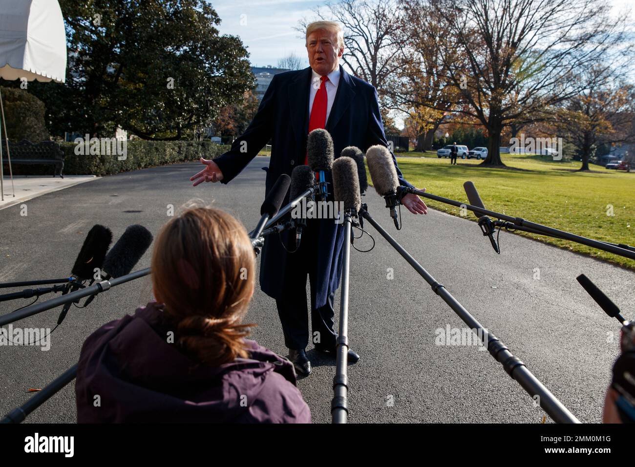 President Donald Trump announces that he is nominating William Barr