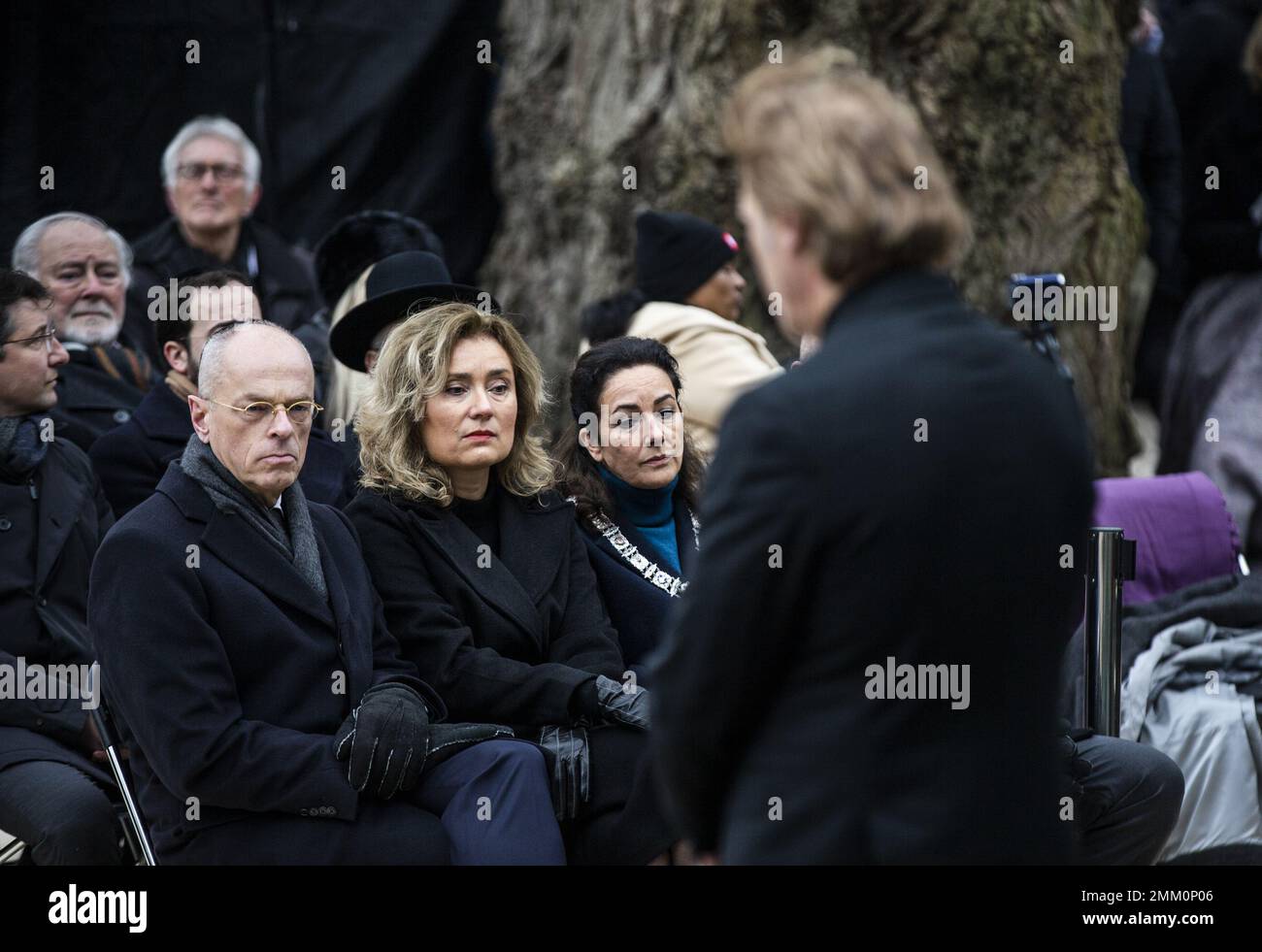 Amsterdam, Netherlands. 29th Jan, 2023. AMSTERDAM - Mayor Femke Halsema  gives a speech at the Spiegelmonument Never again Auschwitz during the  National Holocaust Commemoration. ANP EVA PLEVIER netherlands out - belgium  out