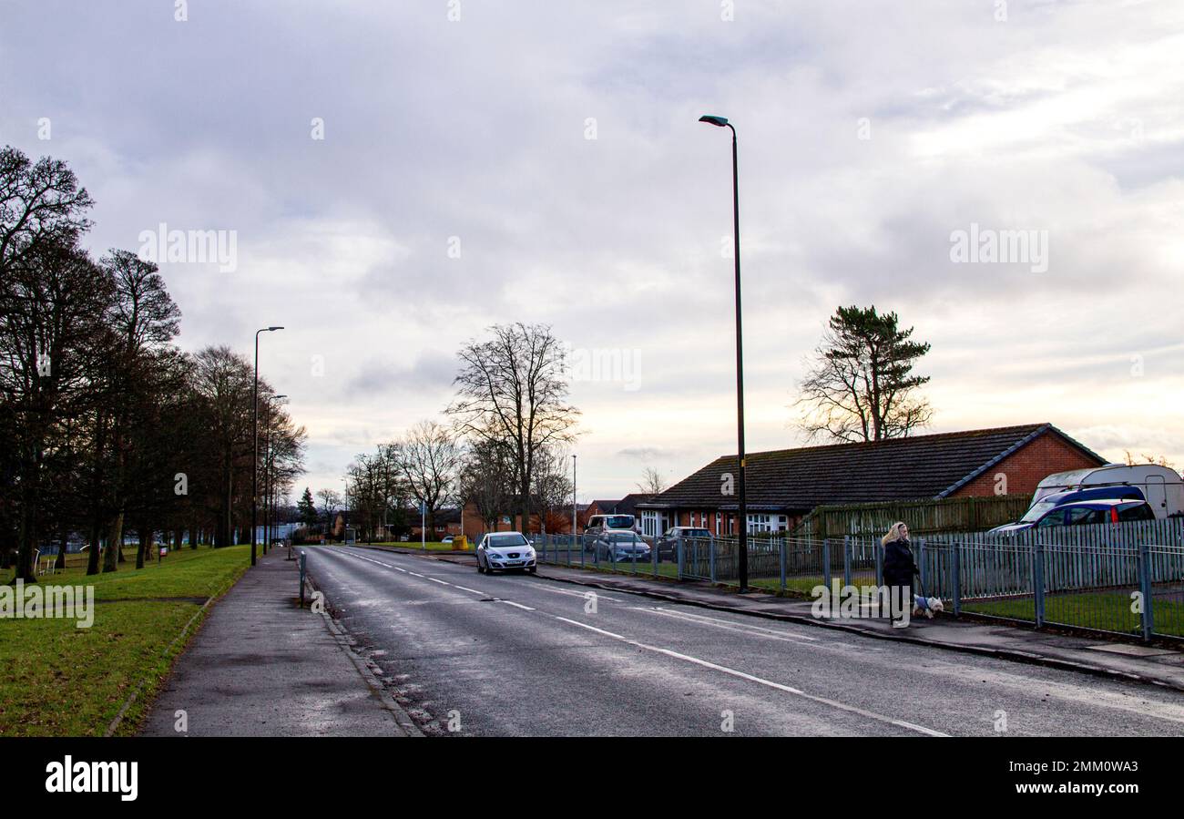 Dundee, Tayside, Scotland, UK. 29th Jan, 2023. UK Weather After a breezy and cloudy start to