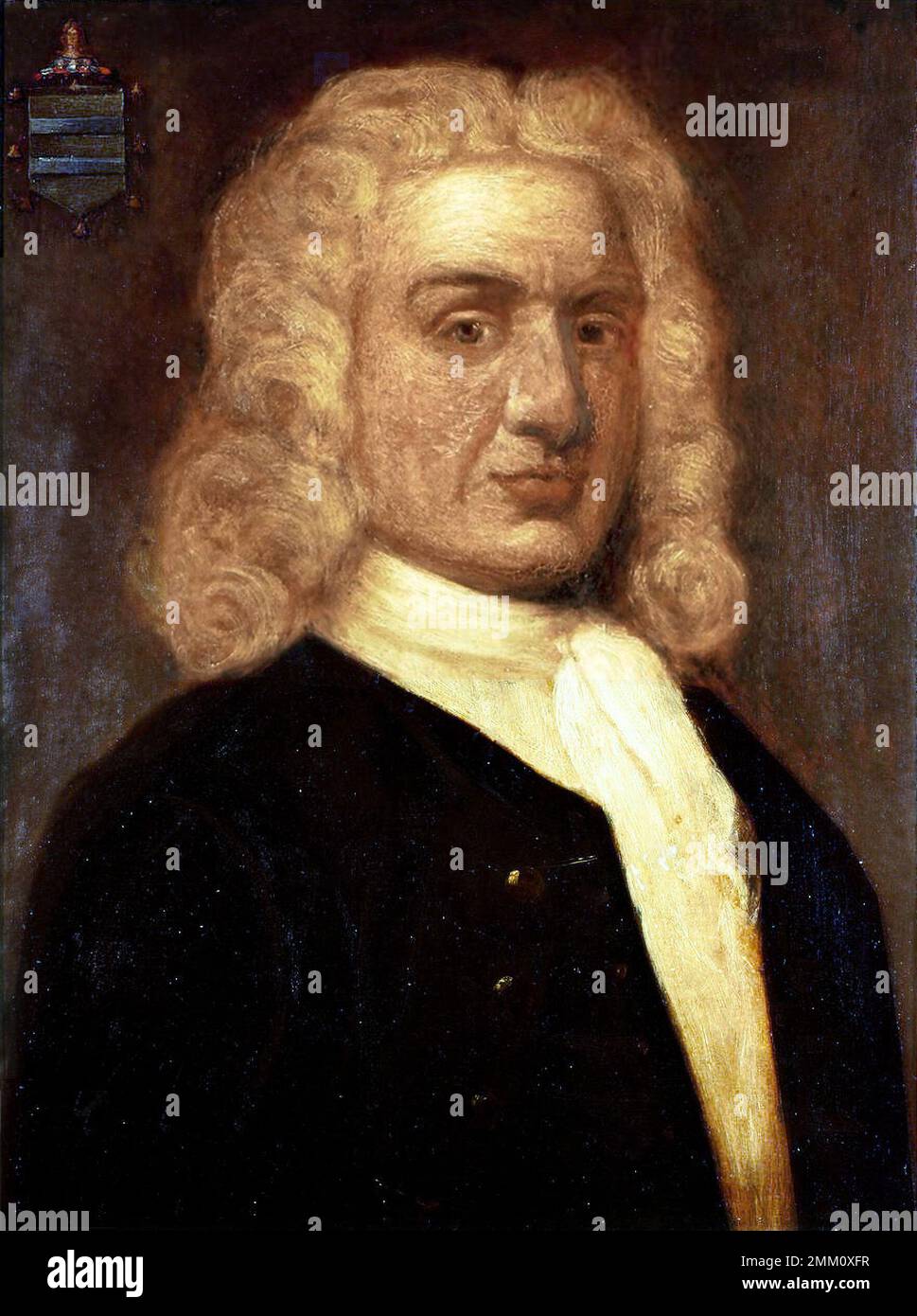 Portrait of William Kidd (c1645-1701) also known as Captain William Kidd or simply Captain Kidd. Scottish privateer and pirate. He was tried and executed in London in 1701 for murder and piracy. Stock Photo
