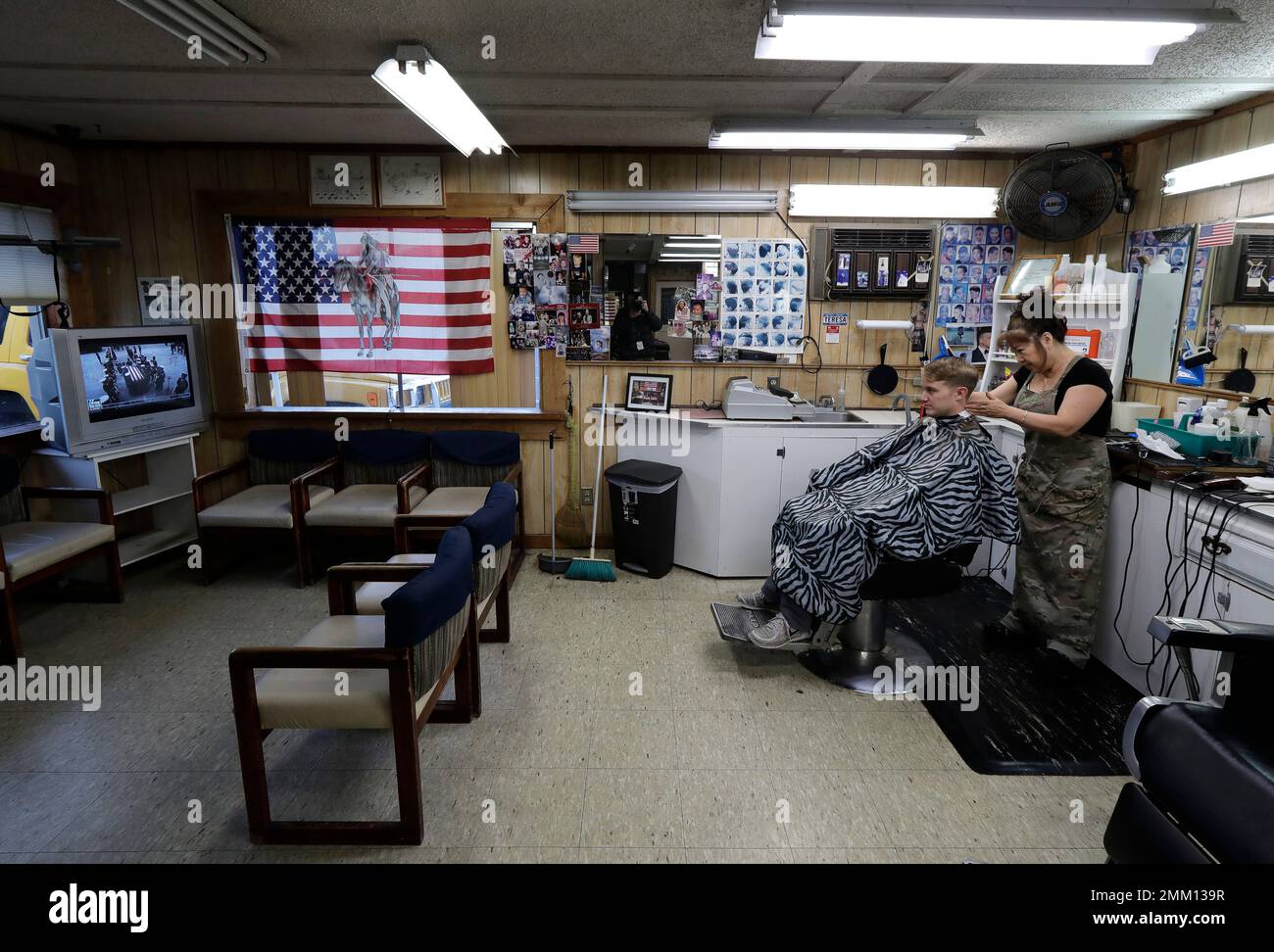 Dr. Matthew Waite, a doctor at Madigan Army Medical Center on Joint Base LewisMcChord, watches