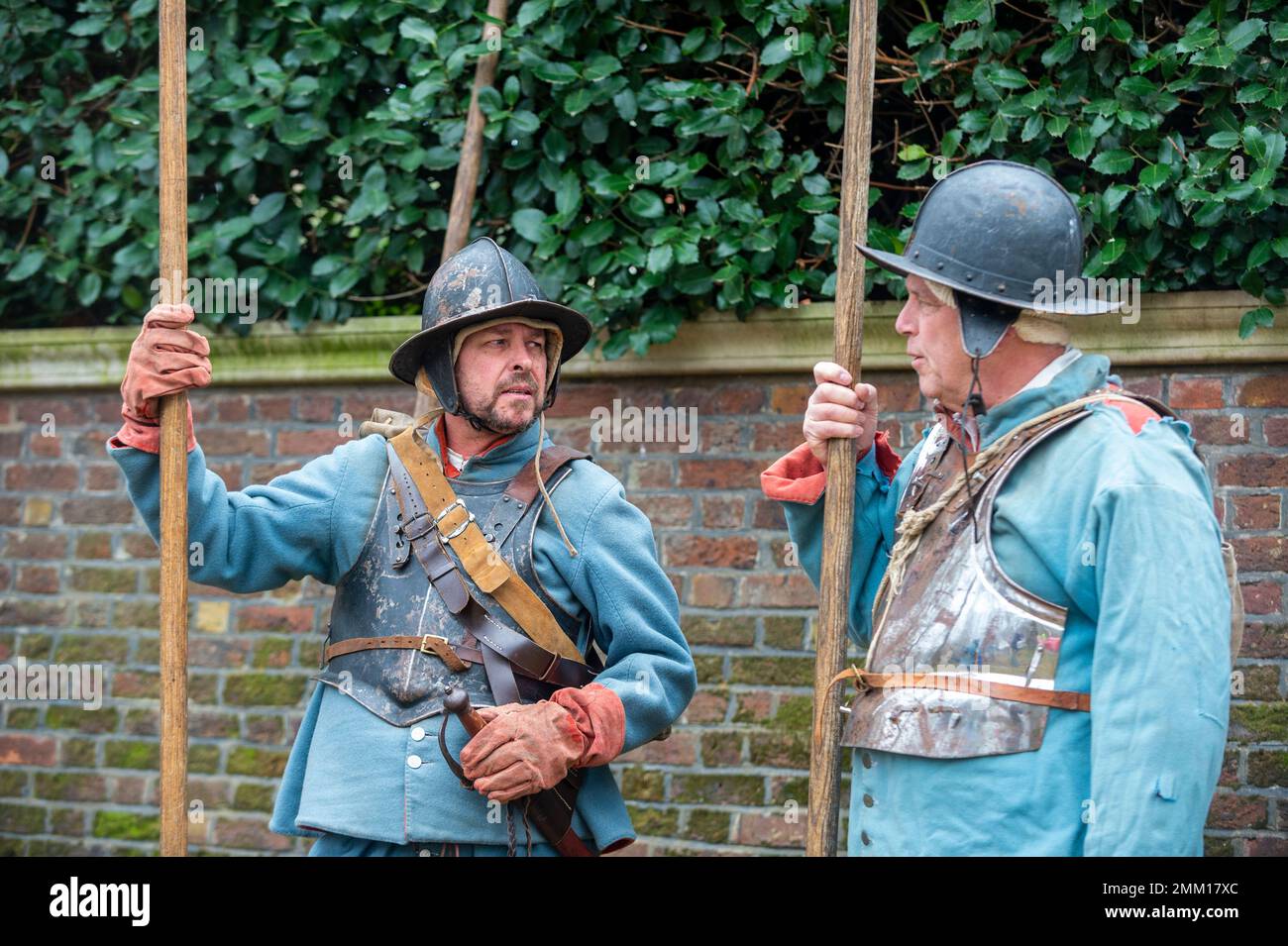 London, UK. 29 January 2023. Mounted members of The King's Army