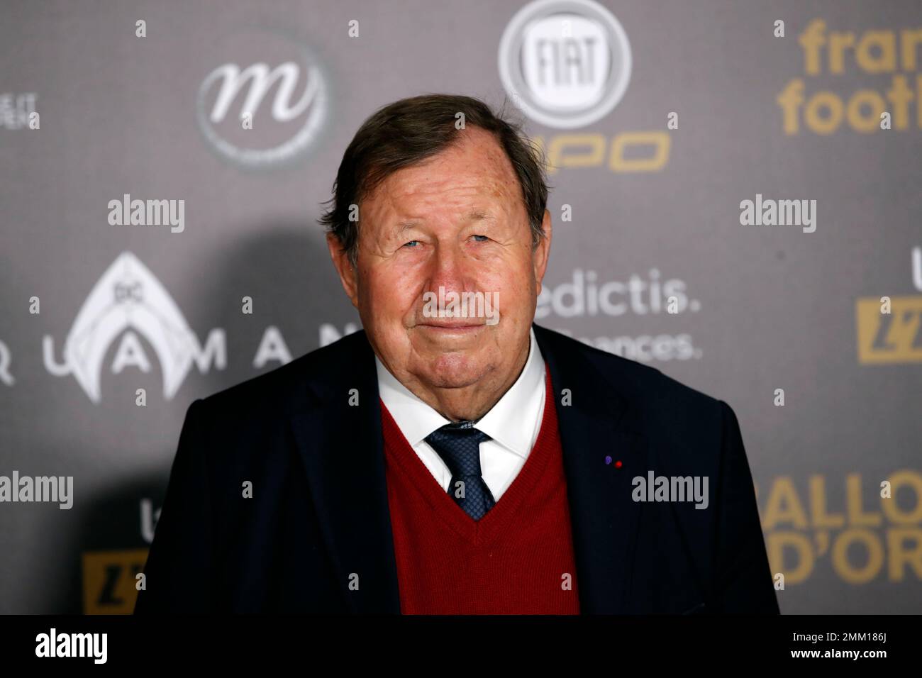 Former French soccer coach Guy Roux attends a photocall before the ...