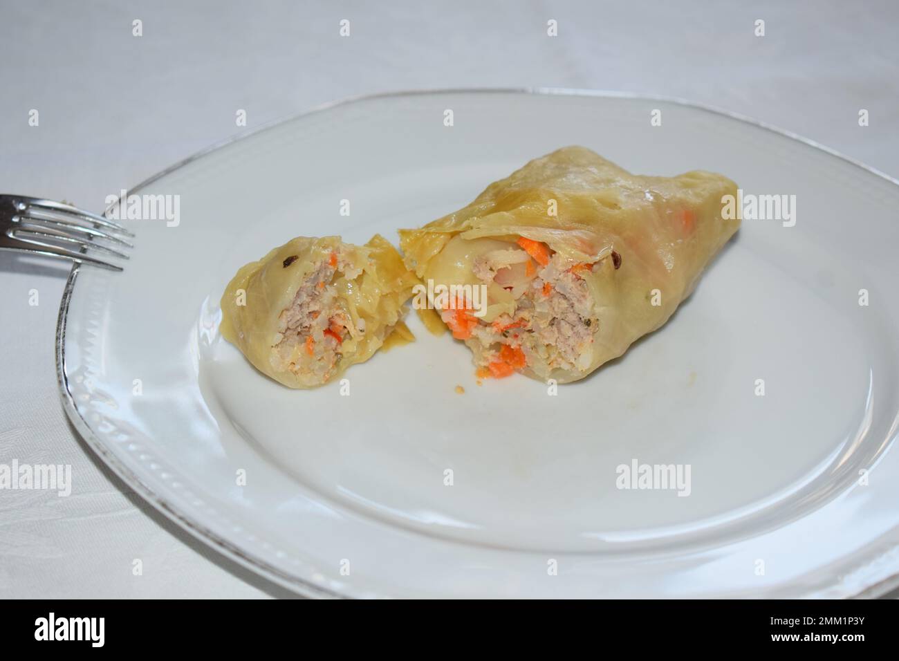 sour cabbage rolls from East Europe Stock Photo Alamy
