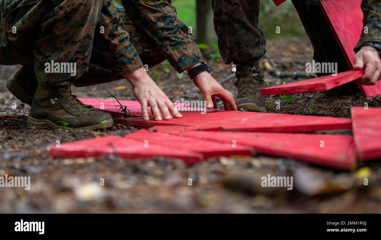 Usmc Problem Based Learning U.S. Marines with 2d Marine Division solve a puzzle during a leader's ...