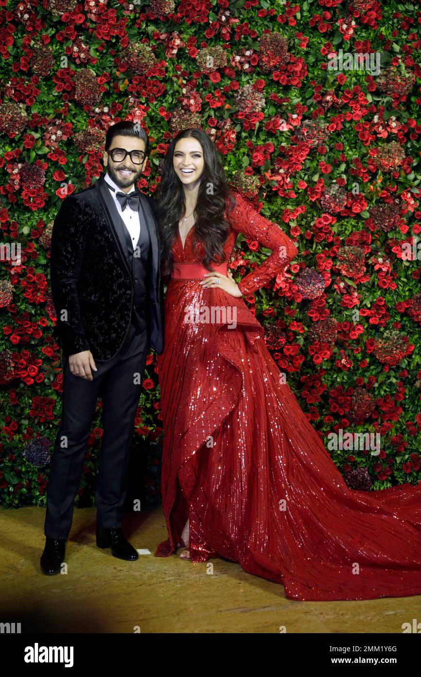 Deepika red dress wedding sale