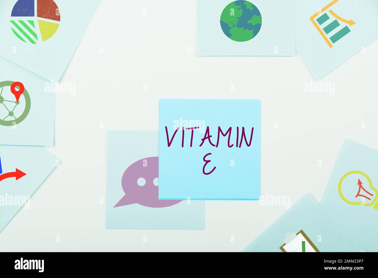 Inspiration showing sign Vitamin E. Concept meaning Antioxidant