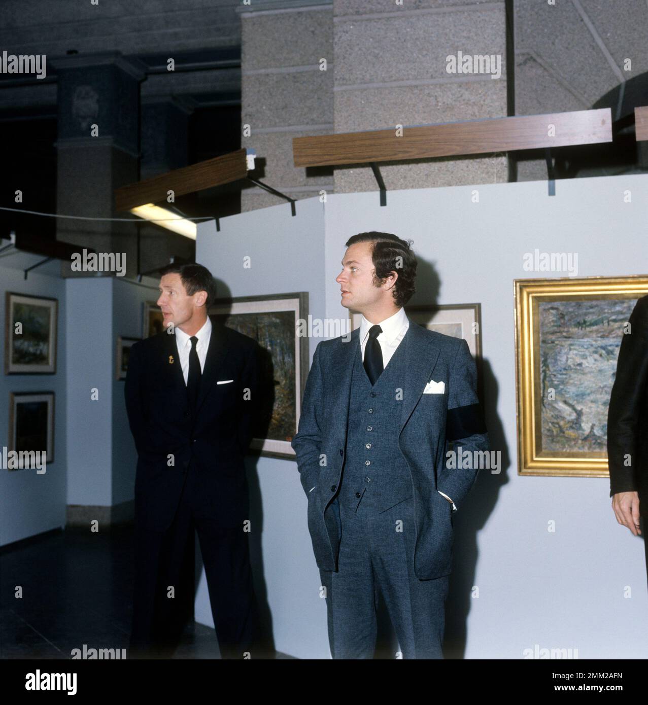 Carl XVI Gustaf, King of Sweden. Born 30 april 1946. 1973 Stock Photo