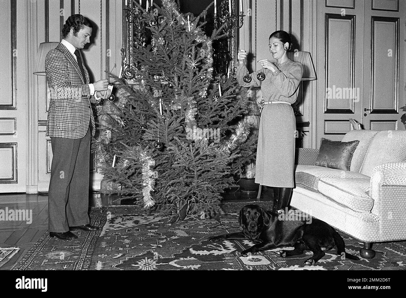 Carl XVI Gustaf, King of Sweden. Born 30 april 1946. Pictured with