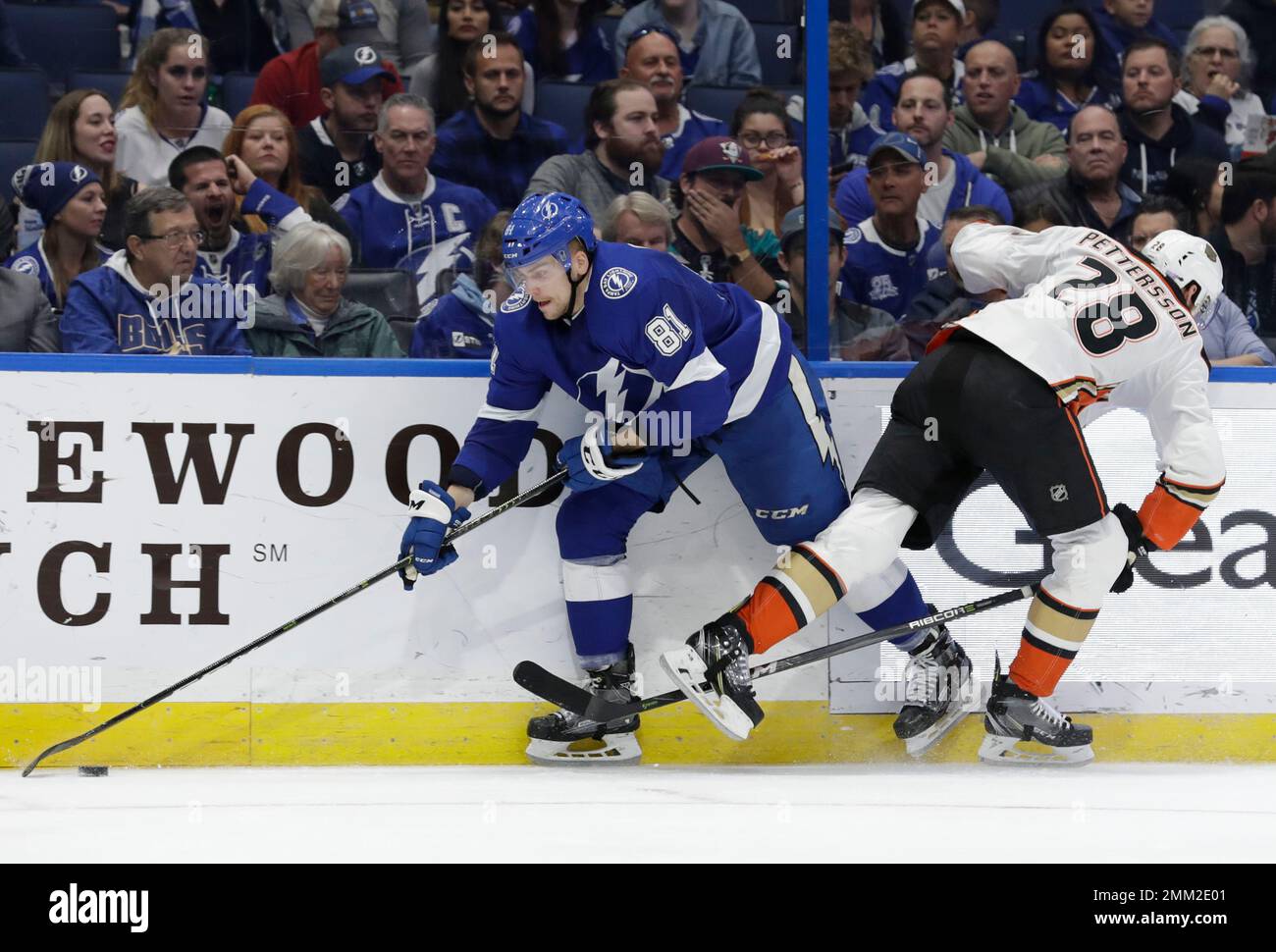 #81 Erik Cernak TBL 3/24/2026 Goal Puck (7) main image 1
