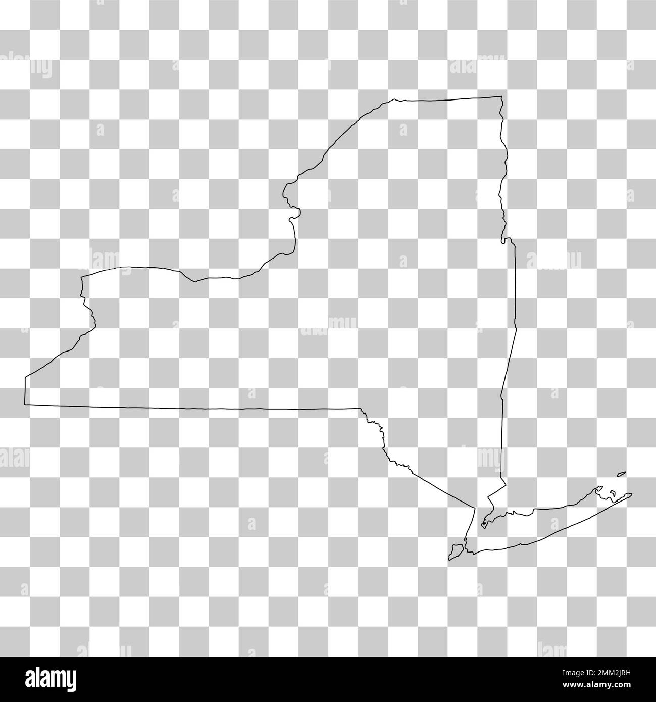 New york map shape united states - New York Map Shape United States Of America Flat Concept Icon Symbol Vector Illustration 2MM2JRH 