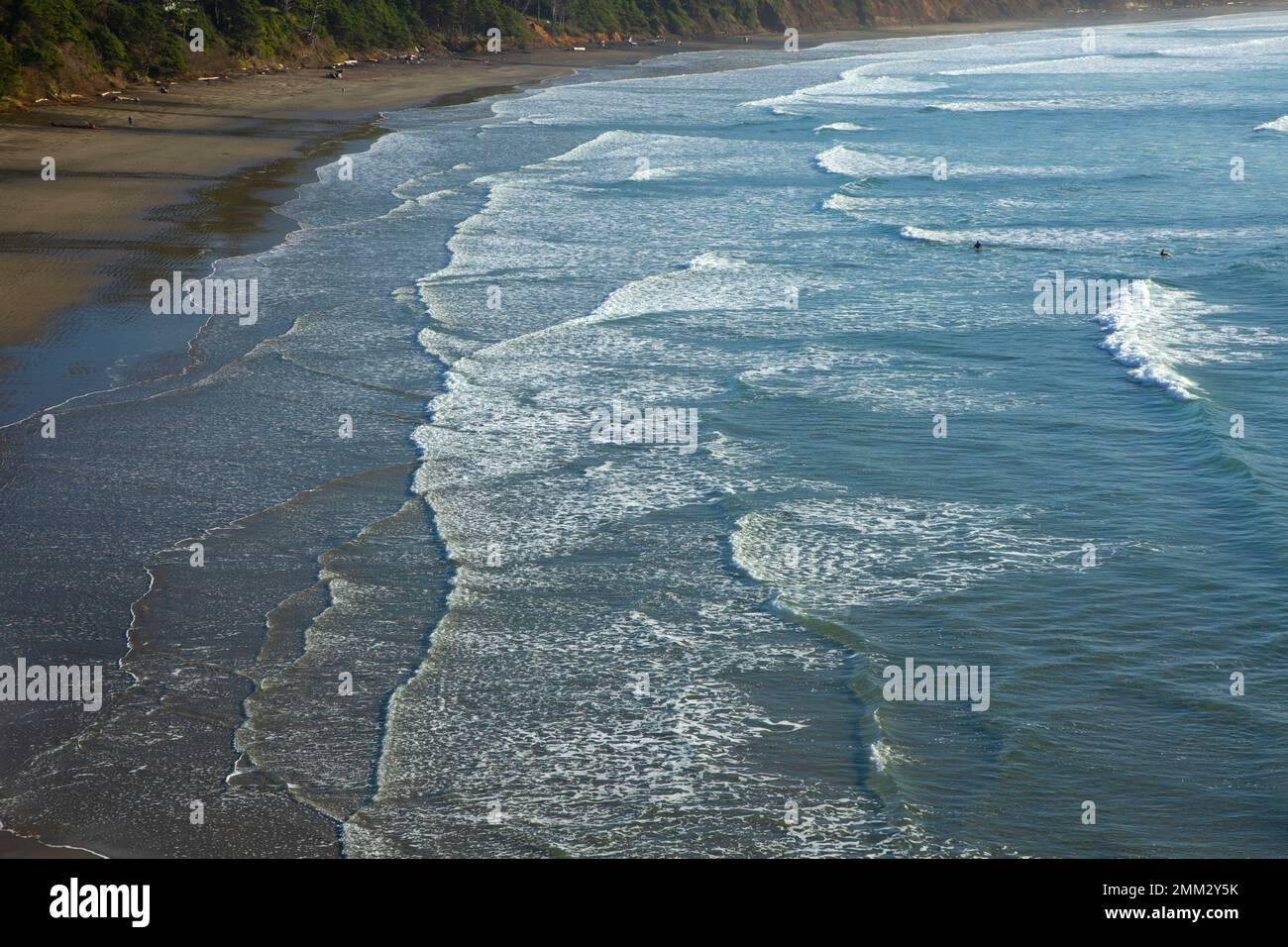 Beverly Beach, Devils Punchbowl State Park, Oregon Stock Photo