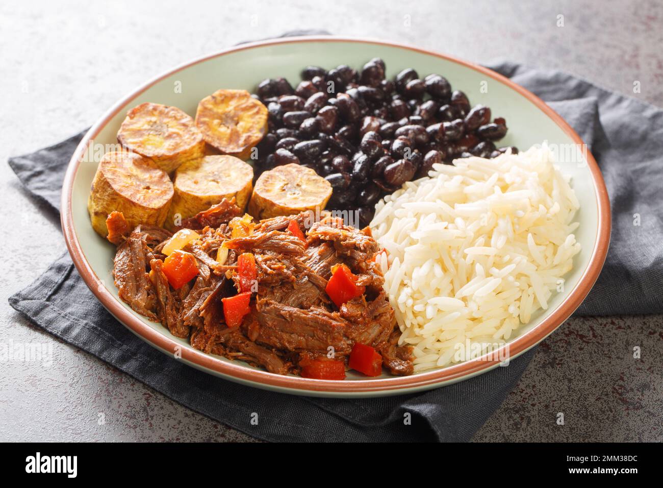 venezuelan-steak-pabellon-hi-res-stock-photography-and-images-alamy