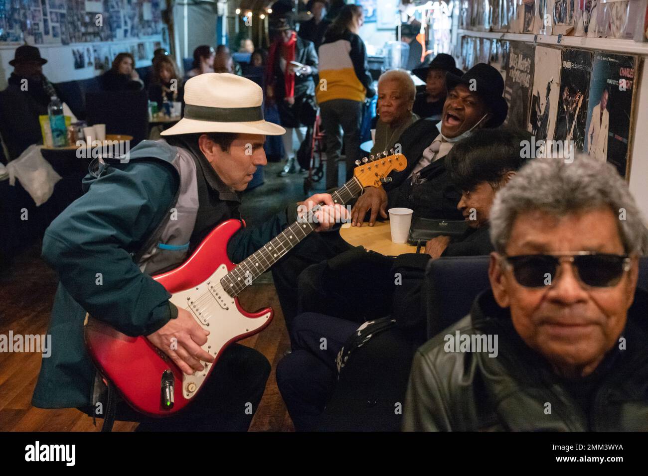 Los Angeles, California/USA Jan 1, 2023 The Franklin Bell’s Blues is held every