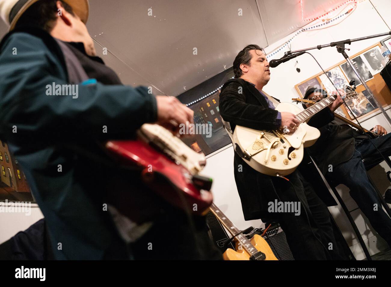 Los Angeles, California/USA Jan 1, 2023 The Franklin Bell’s Blues is held every