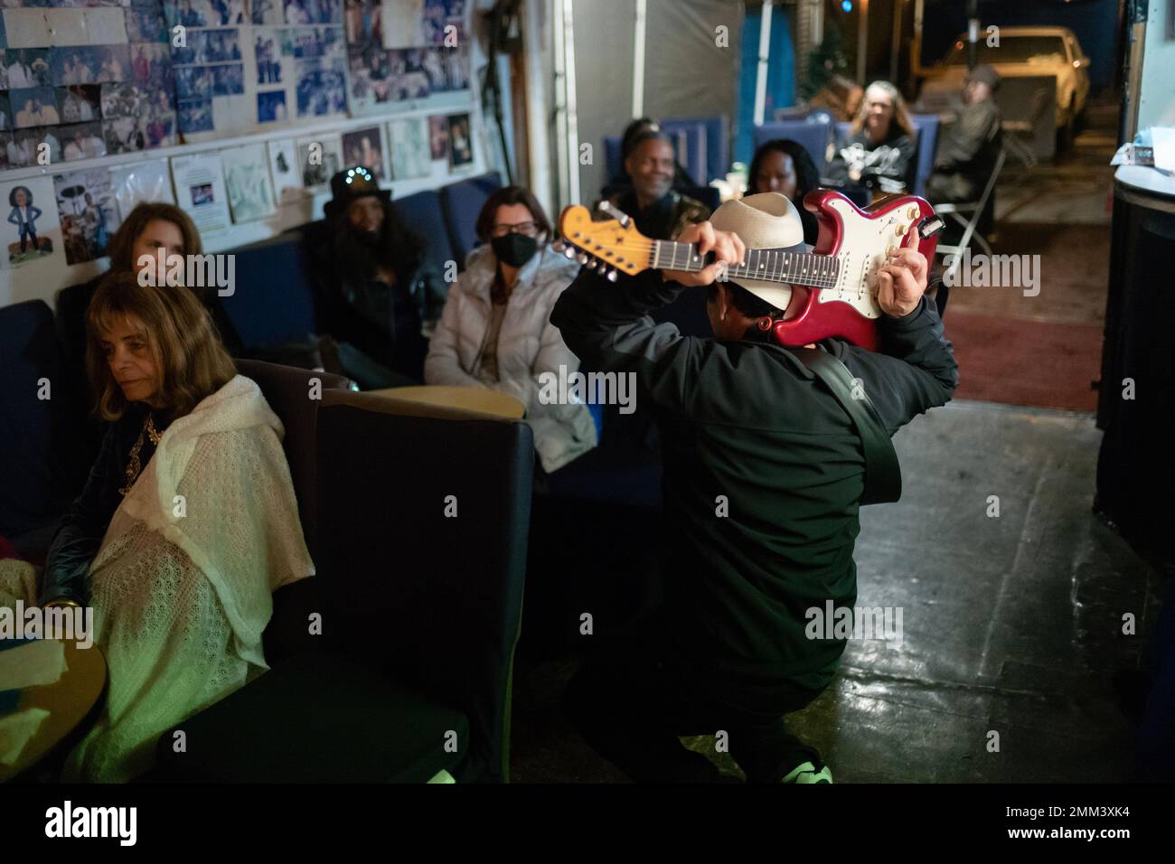 Los Angeles, California/USA Jan 1, 2023 The Franklin Bell’s Blues is held every
