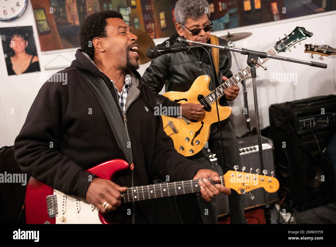 Los Angeles, California/USA Jan 1, 2023 The Franklin Bell’s Blues is held every