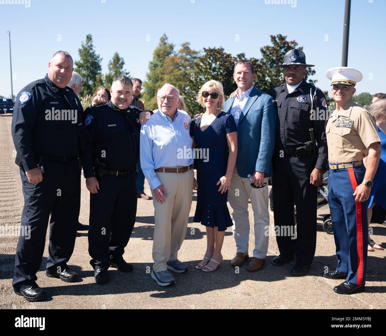 U.S. Marine Corps Col. Justin Ansel, the assistant chief of staff for
