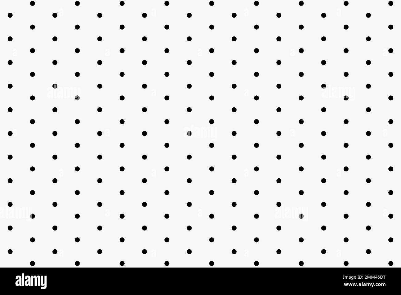 Cute pattern background, polka dot in black and white vector Stock ...