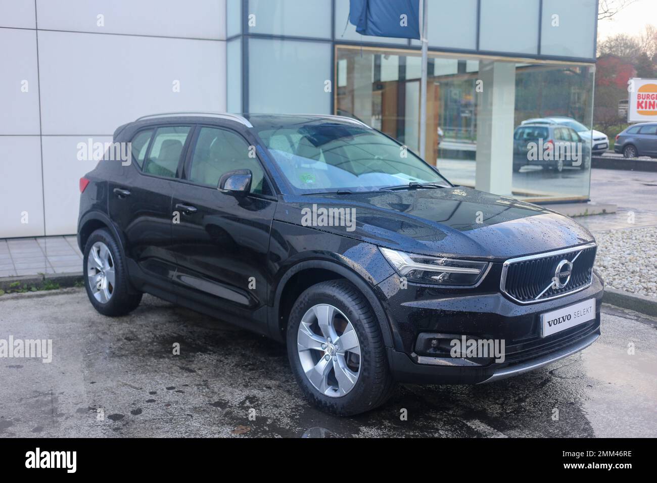 Oviedo, Asturias, Spain. 26th Jan, 2023. Oviedo, SPAIN Volvo's XC40