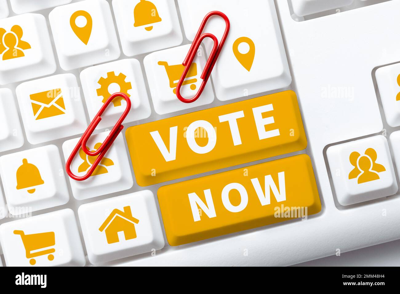 Sign displaying Vote Now Business concept formal indication of choice