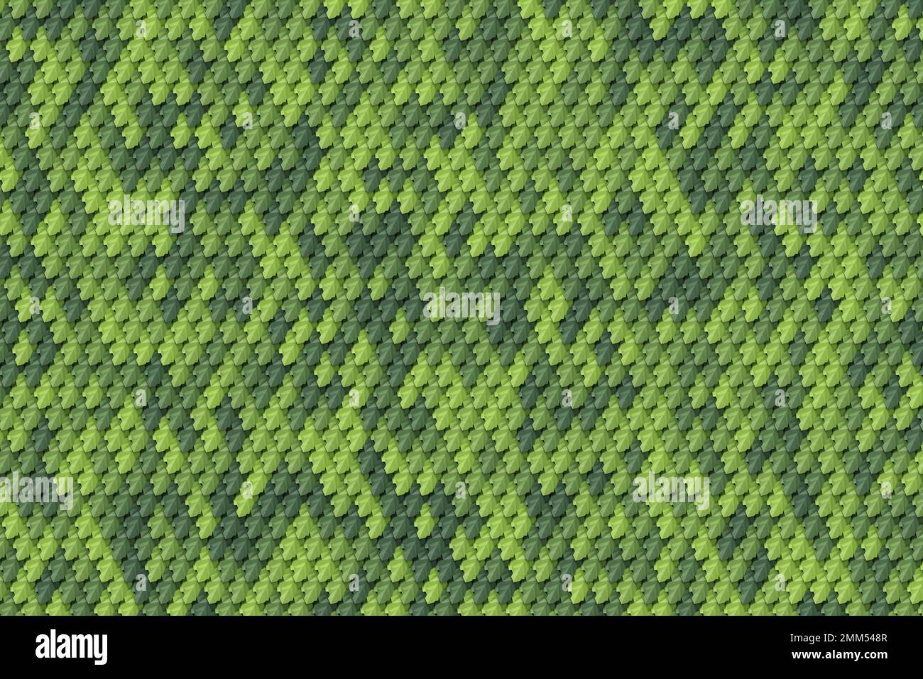 Abstract row of colorful futuristic objects background 3d rendering ...