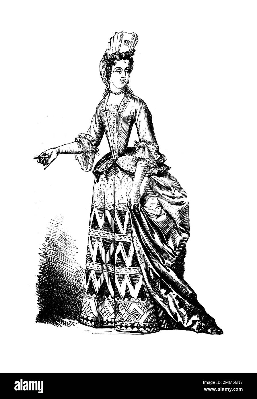 17th century woman france Black and White Stock Photos & Images Alamy