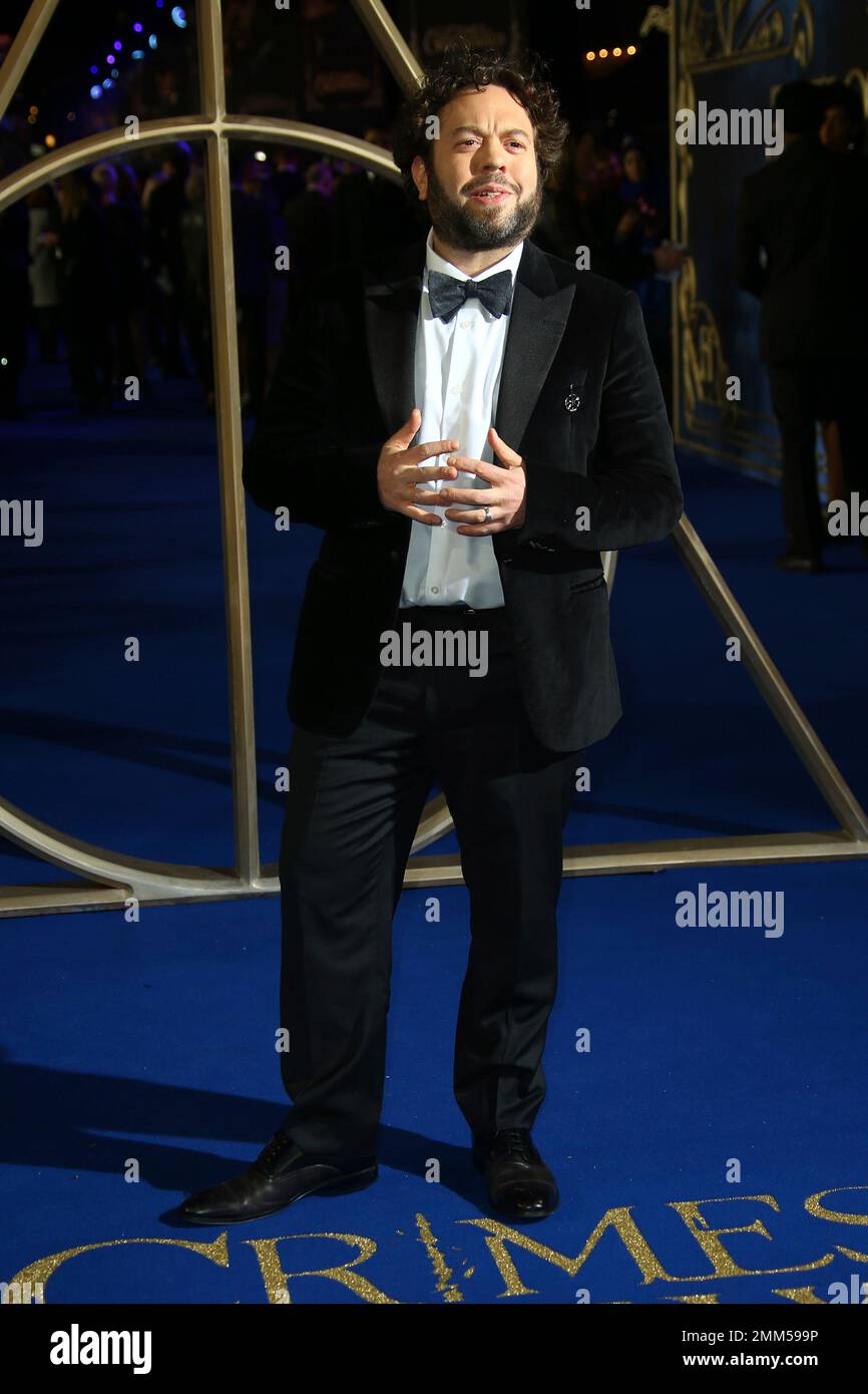 Actor Dan Fogler poses for photographers upon arrival at the premiere